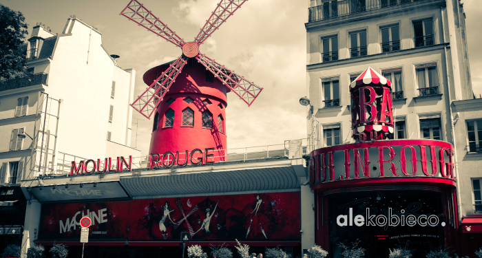 Paryż Moulin Rouge