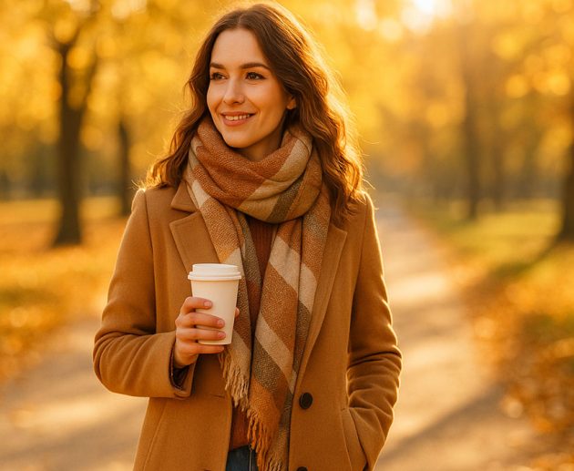 Ciepłe swetry, sweterki na paznokciach, pumpkin latte czyli gorące trendy, które sygnalizują jesień